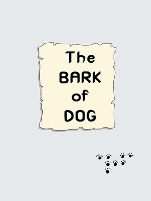 cover image of The BARK of DOG